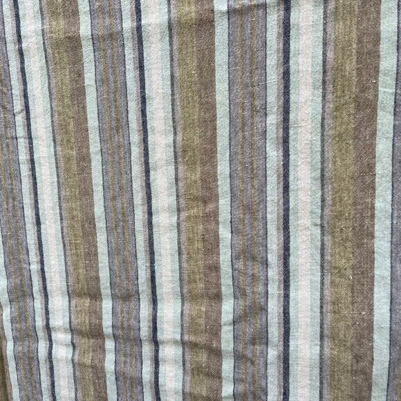 Pine Cone Hill 100% Linen Stripe Duvet Cover 96x84 in. (Queen/Oversized Queen) - Picture 2 of 7